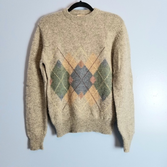 Stanley Blacker Other - Stanley Blacker Gray Shetland Wool  Sweater sz Med
